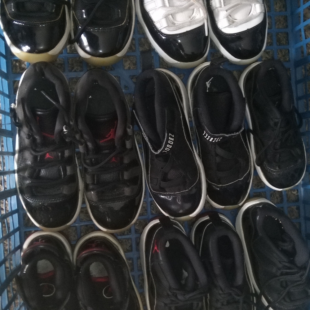 The product is  pairs of Jordan  and assorted brands Kids and Toddler differSize